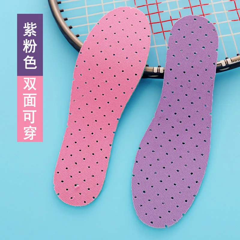 006 Double-sided Lace-up Shoes Pad for Sports with Breathable, Sweat-absorbent, Anti-odor, Soft Bottom and Custom Logo