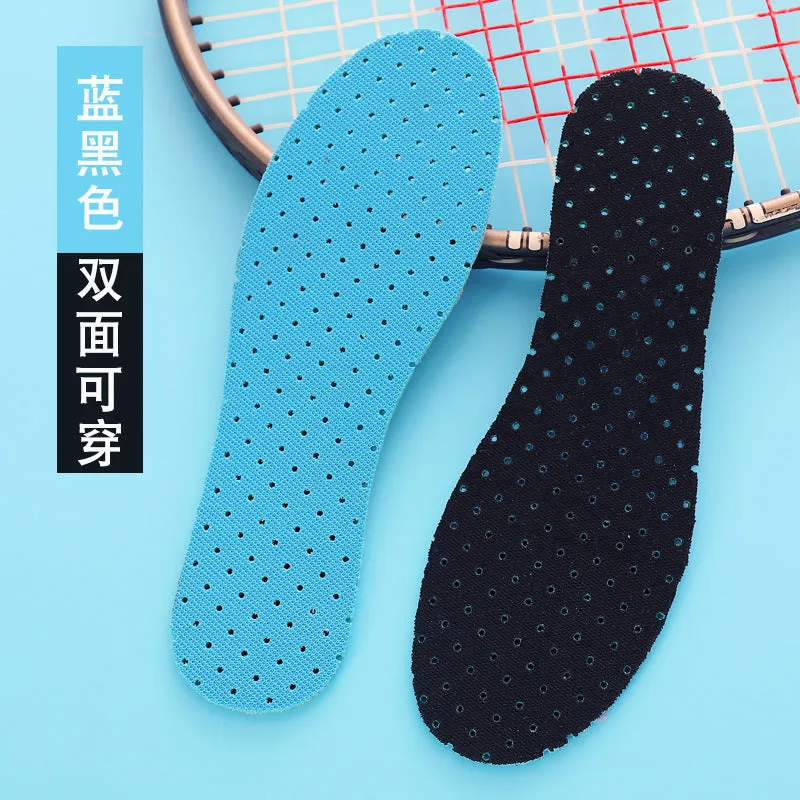 006 Double-sided Lace-up Shoes Pad for Sports with Breathable, Sweat-absorbent, Anti-odor, Soft Bottom and Custom Logo