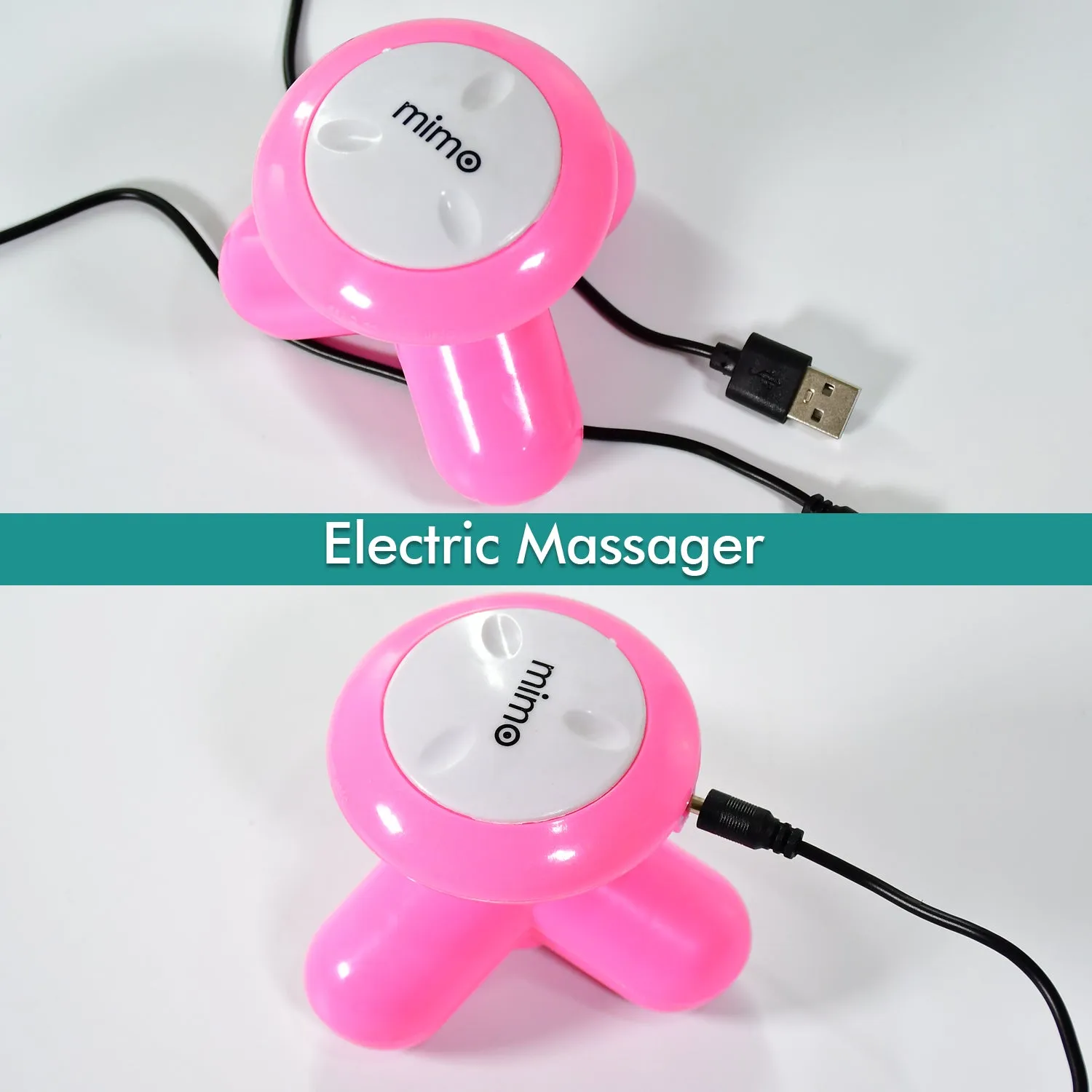 0367A Electric Mini Vibration Full Body Massager (Multicolor) Mimo massager