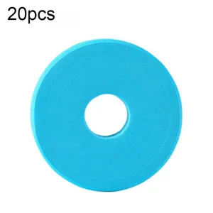 20pcsZX07 Foam Main Spool Reinforced Reel Fishing Supplies(Blue)