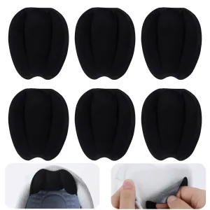 3 pairs of shoe fillers, tongue pad shoes, tab pad shoe tongue large, tongue pads for shoes that are too big, non-slip tongue cushion insert, invisible forefoot cushion mat