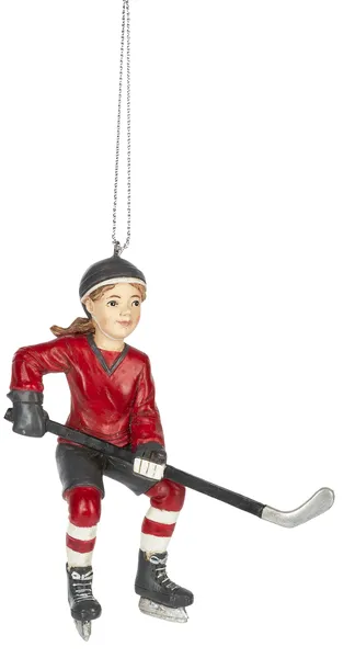 4"H Hockey Player Ornaments (sold individually)