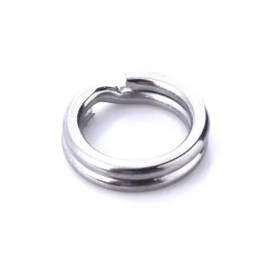 8mm  HENGJIA SS010 50pcs /Pack Stainless Steel Flat Ring Fishing Space Fittings