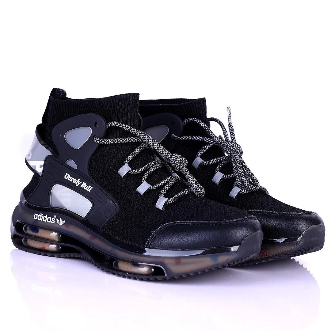 AD Unruly Bull Fashionable Trendy Sneakers- BlacK