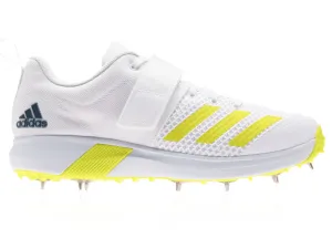 Adidas Adipower Vector 20 Cricket Shoe (White/Yellow)