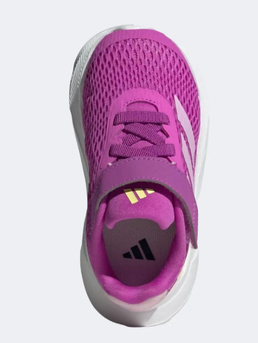 Adidas Duramo Sl Infant Girls Running Shoes Purple/Lilac/Black