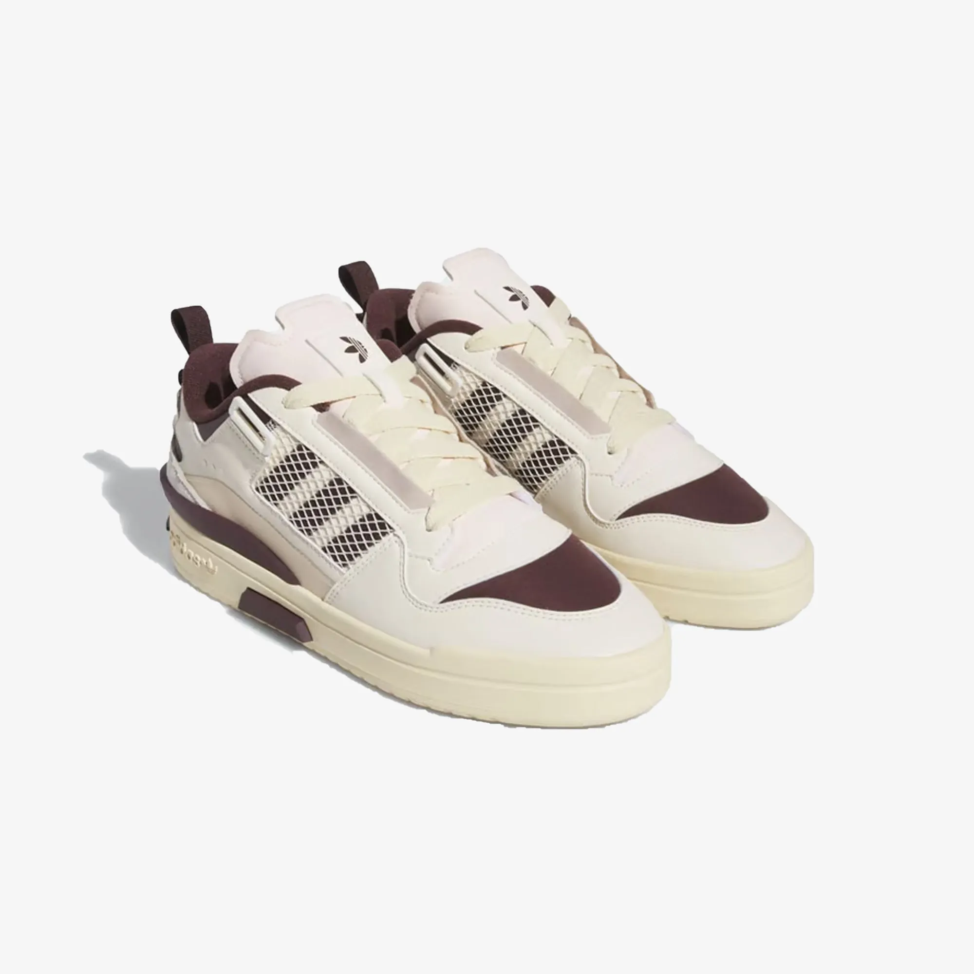 Adidas Originals | FORUM MOD LOW  { CREAM WHITE/SHADOW BROWN/PINK