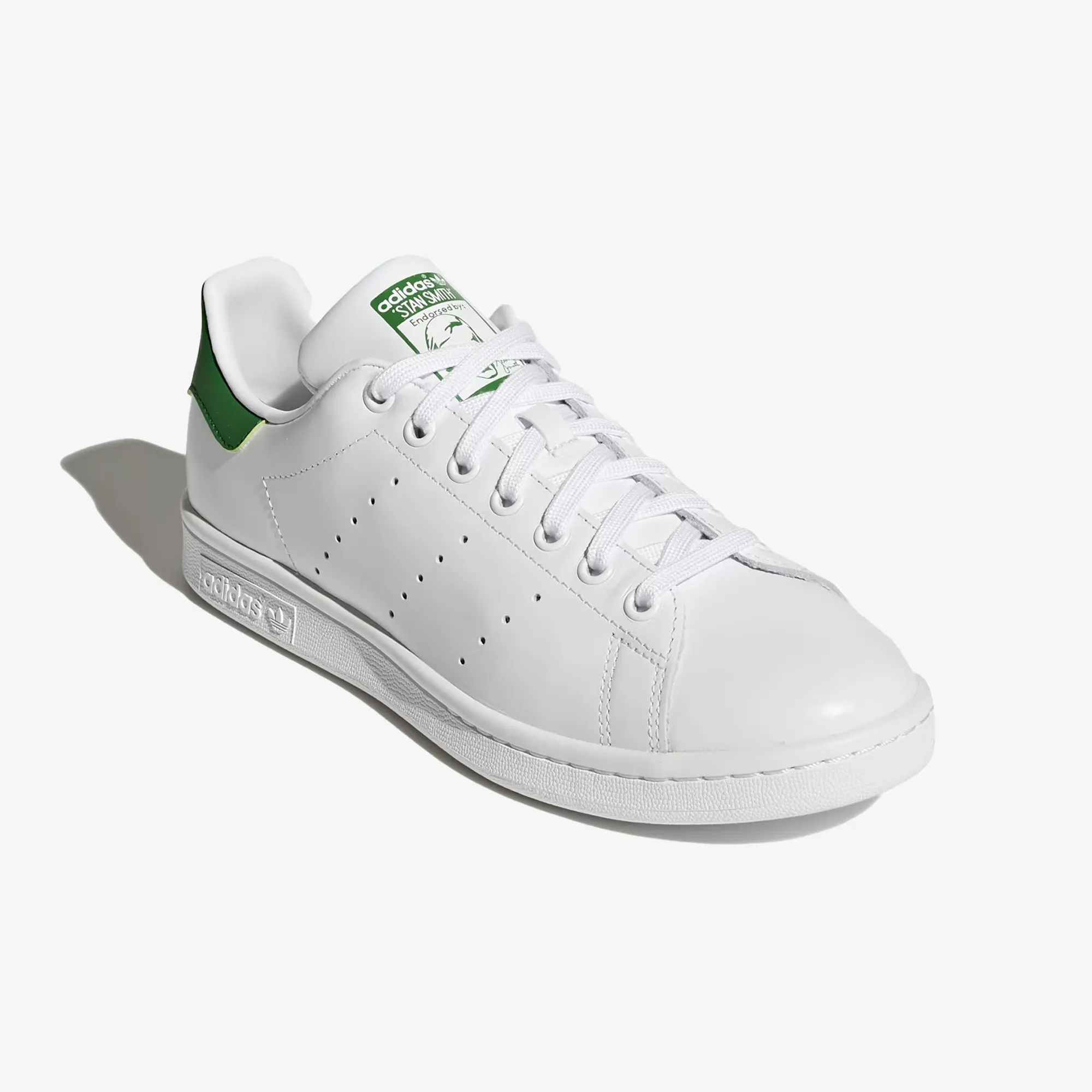 ADIDAS ORIGINALS | STAN SMITH { CLOUD WHITE/CORE WHITE/GREEN