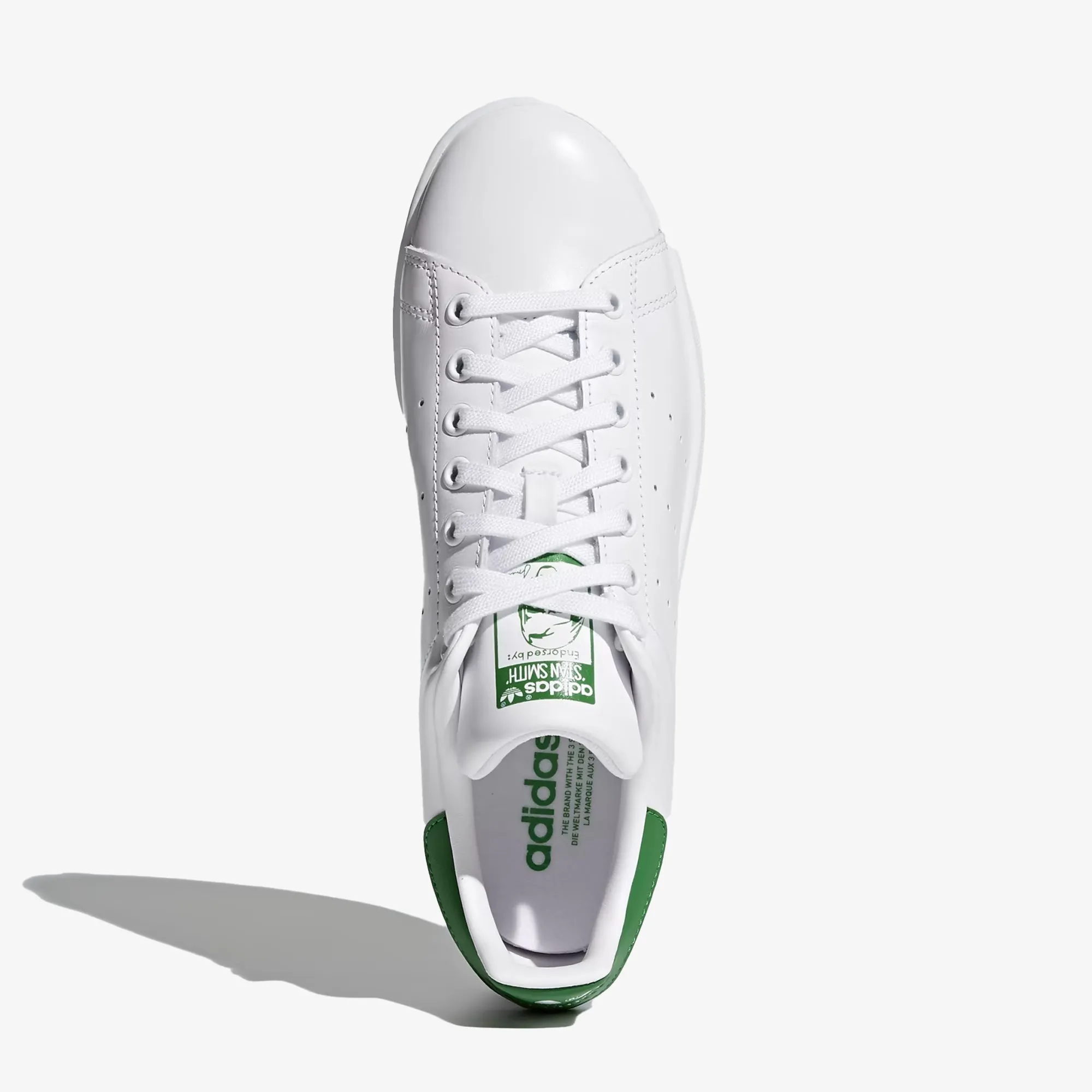 ADIDAS ORIGINALS | STAN SMITH { CLOUD WHITE/CORE WHITE/GREEN