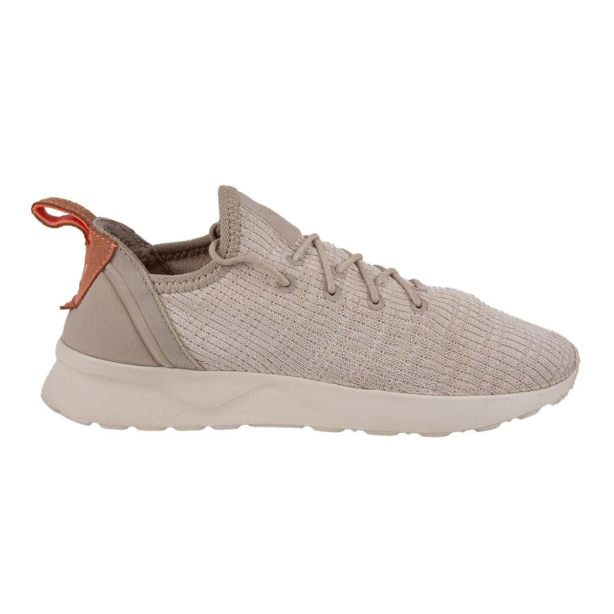 Adidas Zx Flux Adv Virtue Low-Top Sneakers Fabric Beige Colour For Women