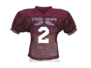 Adult Football Practice Jersey Solid Shoulder