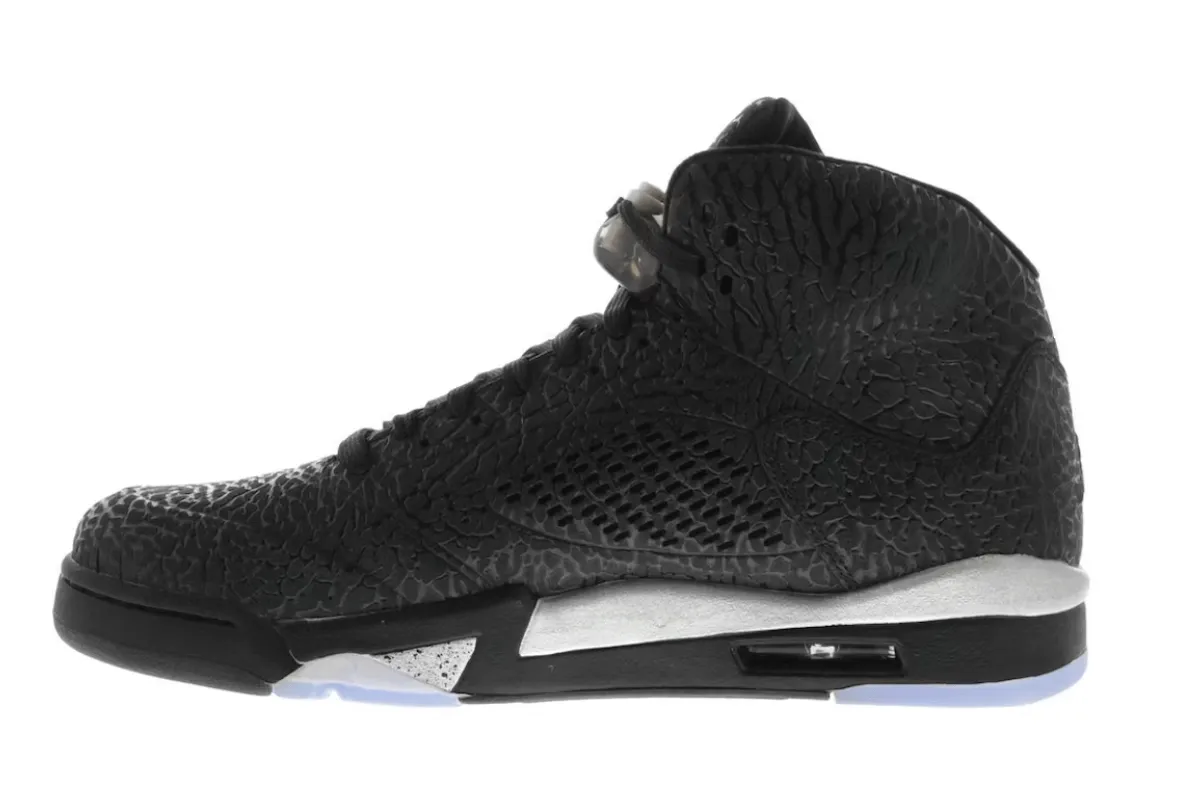 Air Jordan 5 Retro 3Lab5 Black Silver