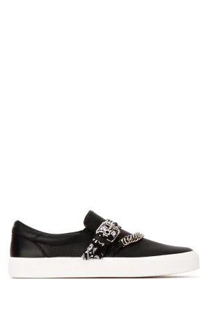 Amiri Bandana Chain Slip On Sneakers