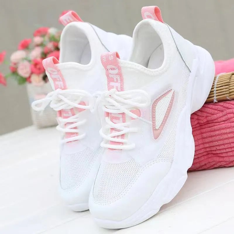 Amozae-- Designer Sneakers 2024 summer New Women's sports shoes mesh Soft bottom light Vulcanize Shoes Breathable Casual running Shoes