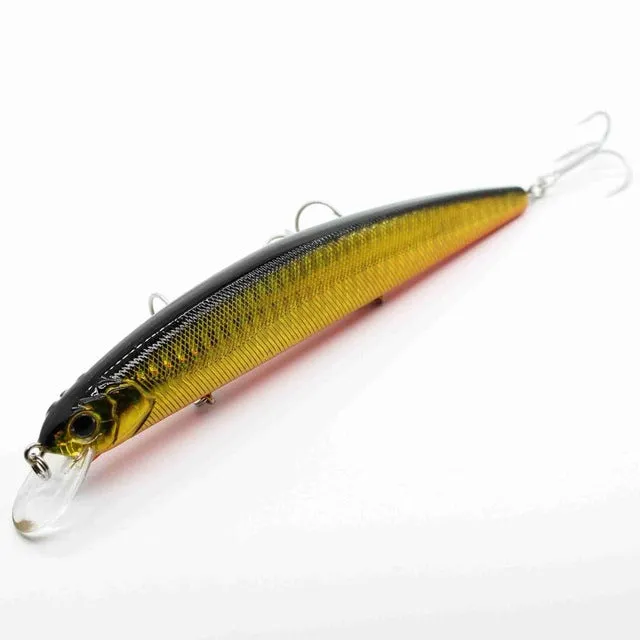 AOCLU Jerkbait wobblers 7 Colors 13cm 20.0g Hard Bait Minnow Crank Fishing lures Bass Fresh Salt water 4# VMC hooks