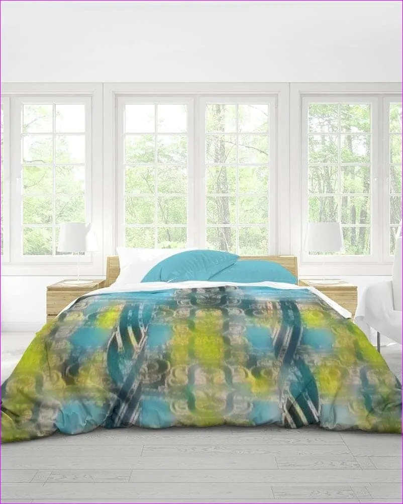 Aqua Depth Home King Duvet Cover Set