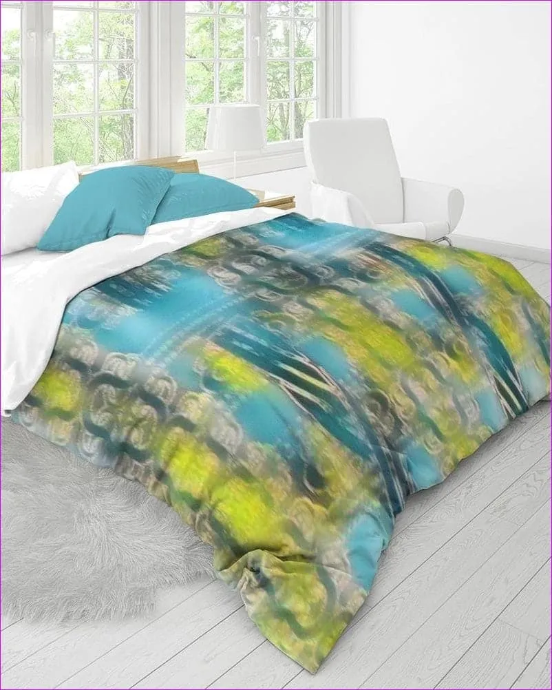 Aqua Depth Home King Duvet Cover Set