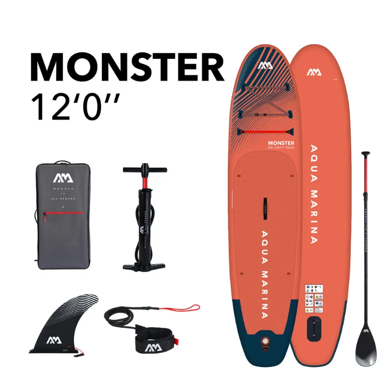 Aqua Marina 12’0” Monster 2023 Inflatable Paddle Board SUP