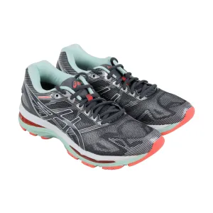 Asics Gel Nimbus 19 T750N-9701 Womens Gray Low Top Athletic Running Shoes