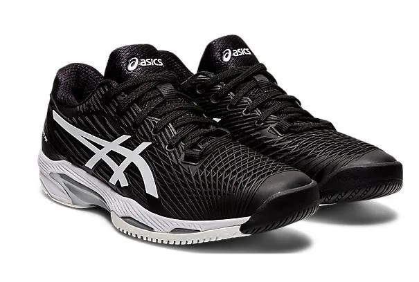 Asics Solution Speed FF 2 Women's Tennis Shoe Black/White 1042A136-001