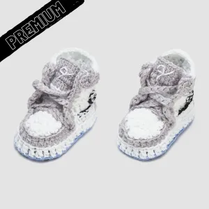 Baby Crochet IB-1 "Lux" (Soft felt non-slip bottom & Shoe Box)