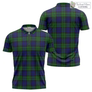 Bannatyne Tartan Zipper Polo Shirt