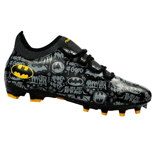 Batman Football Cleats - Velocity 2.0 by Phenom Elite