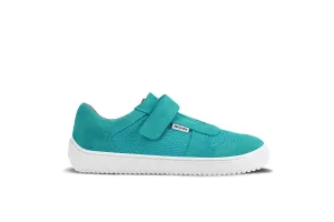 Be Lenka Kids barefoot sneakers Joy - Turquoise & White