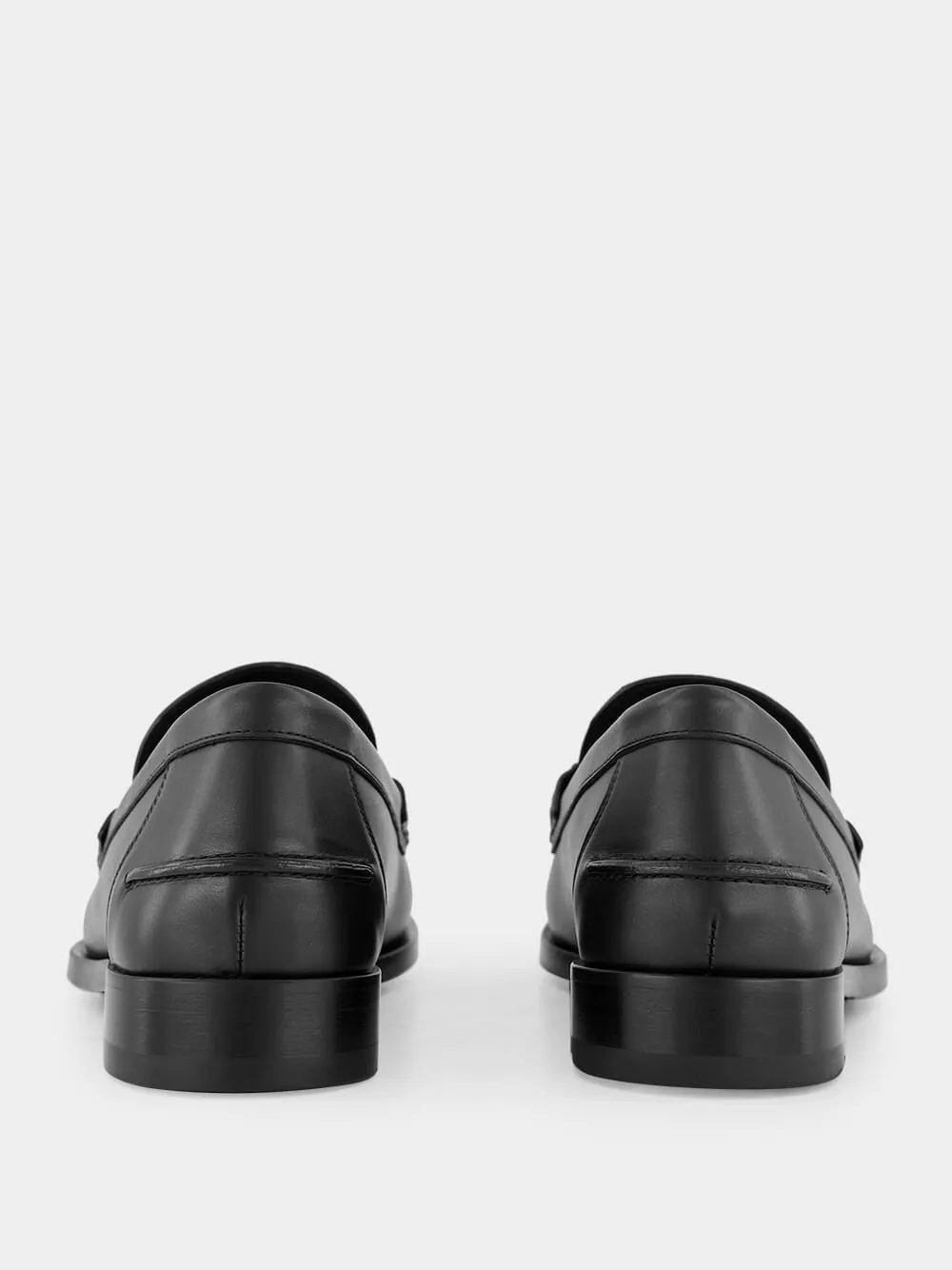 Black Fendi O’Lock Loafers