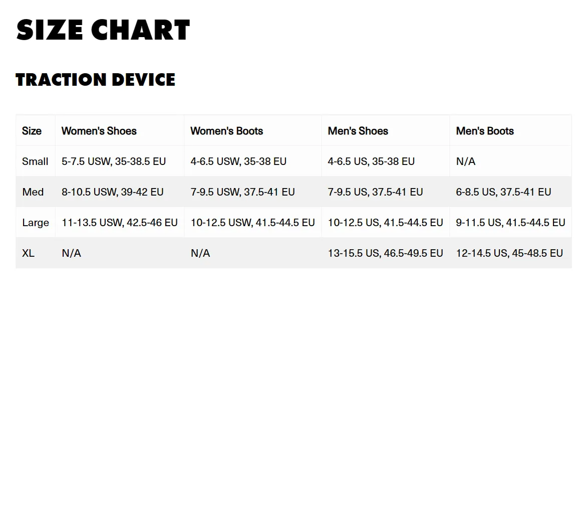 Blitz Spike Traction Device