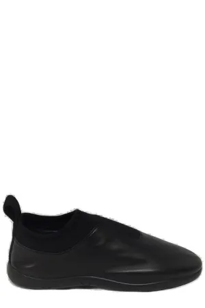 Bottega Veneta Round Toe Slip-On Sneakers