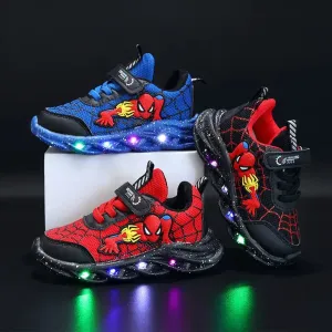 Boys Autumn LED Light-Up Casual Sneakers