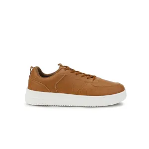 CAMEL CORTINA LACE UP SNEAKERS