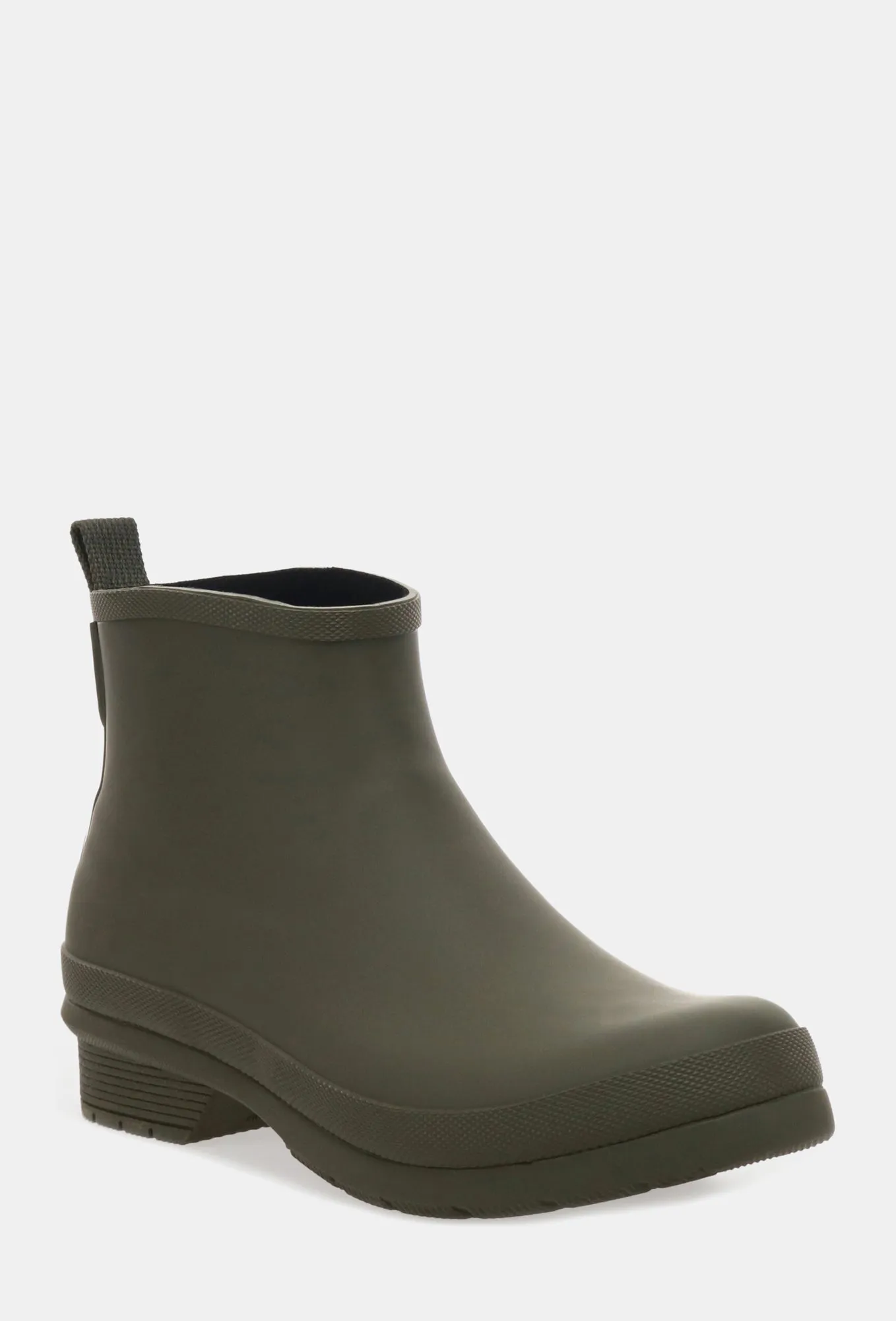 CLASSIC MATTE ANKLE RAIN BOOT - OLIVE