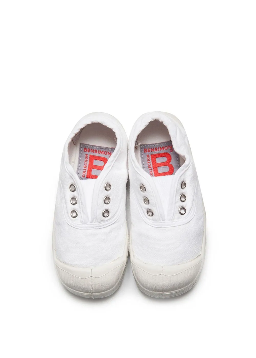 Cotton Canvas Sneakers (White)