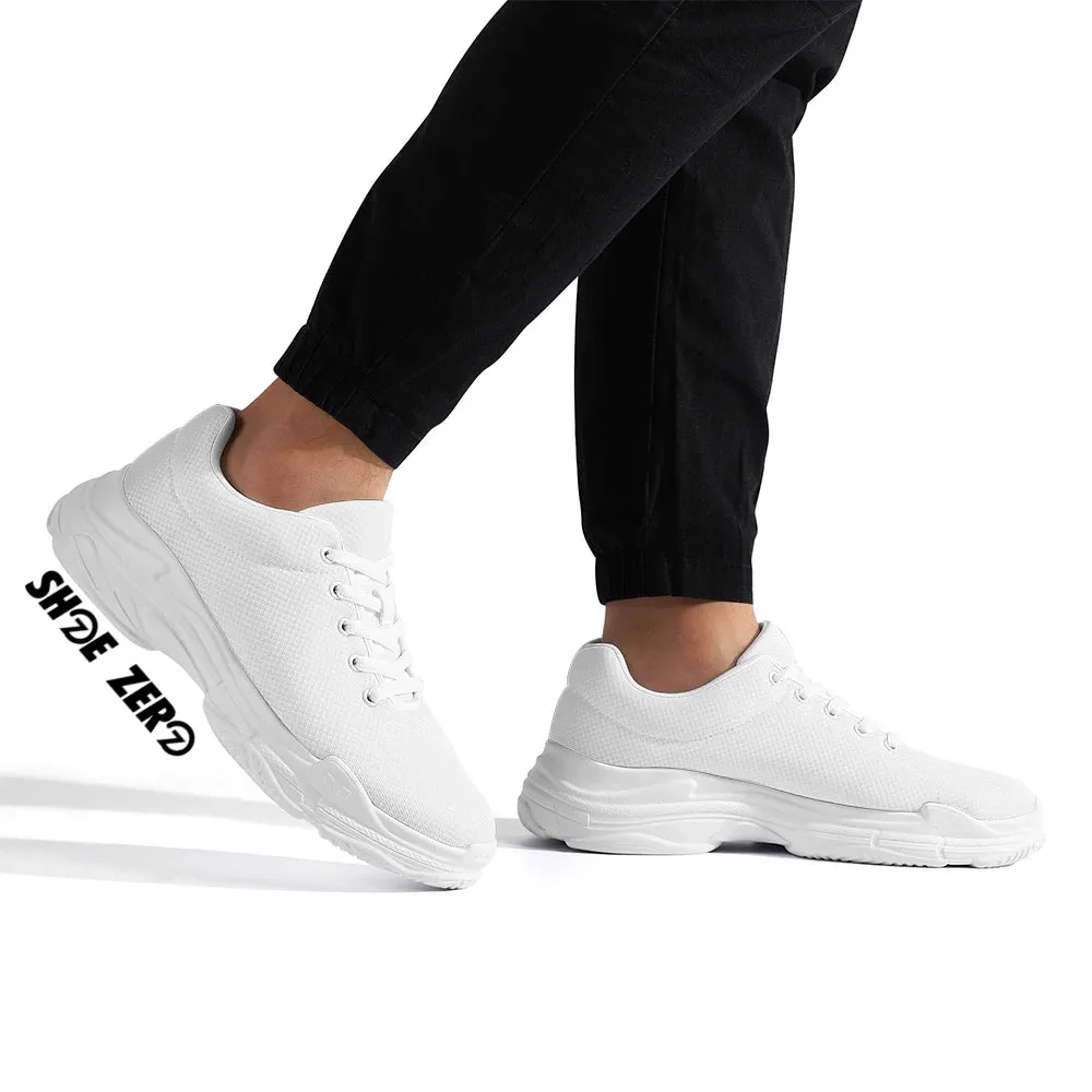 Customizable Chunky Sneakers (White)