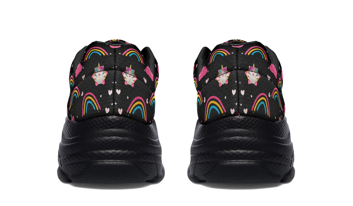 Cutesy Unicorns Chunky Sneakers