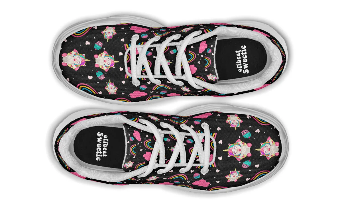 Cutesy Unicorns Chunky Sneakers