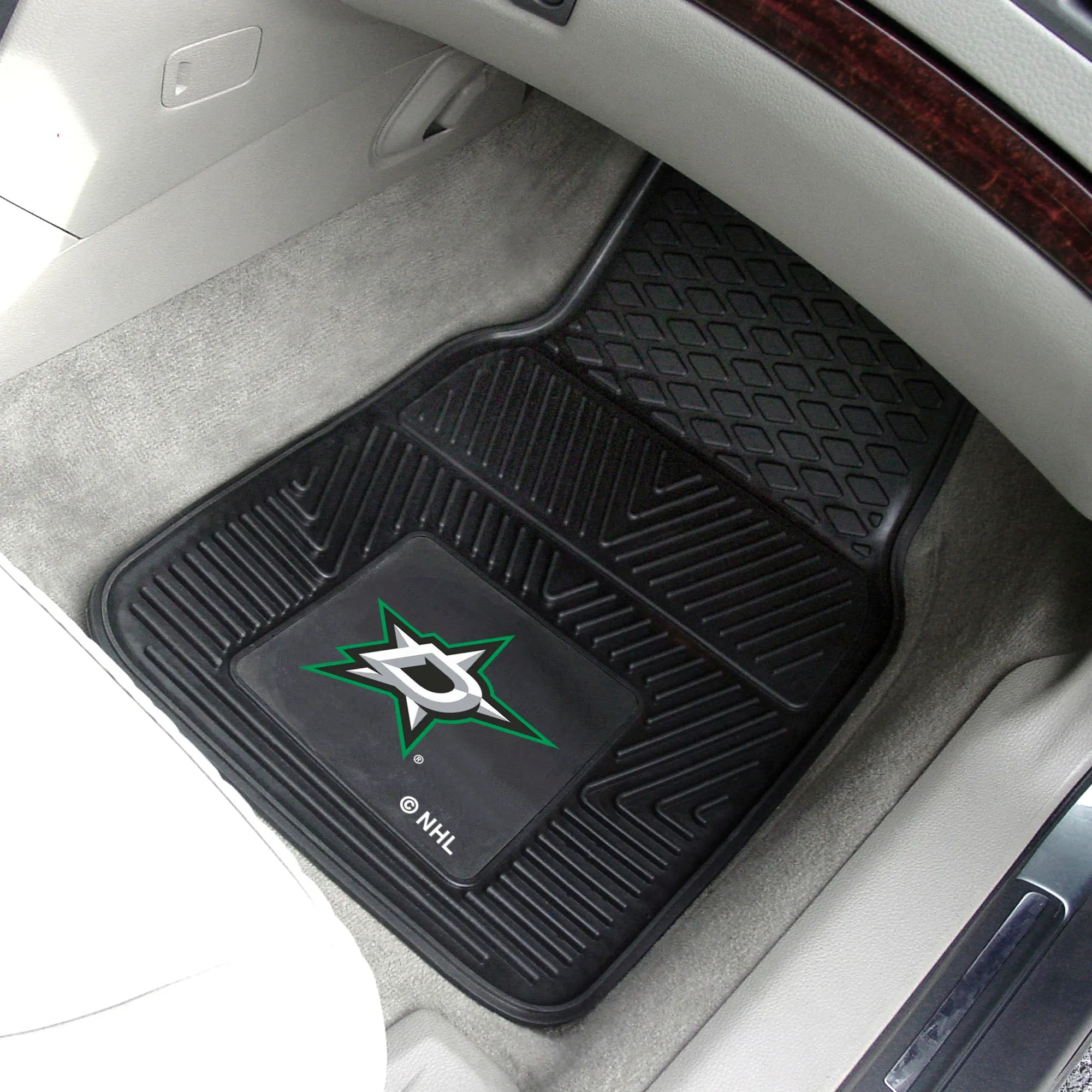 Dallas Stars Heavy Duty Car Mat Set - 2 Pieces