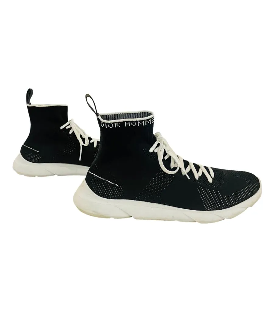 Dior Sock B21 High Top Sneakers. Size 42.5