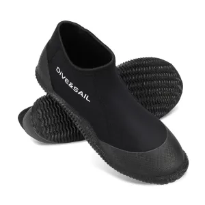 DIVE & SAIL D351002N Diving Boots 3mm Beach Surfing Anti-Slip Shoes, Size: 43-44(Black Bottom)