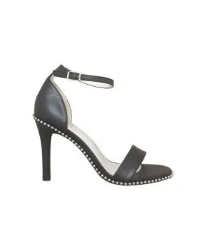 Dublin - Metal Stud Open Toe Heels