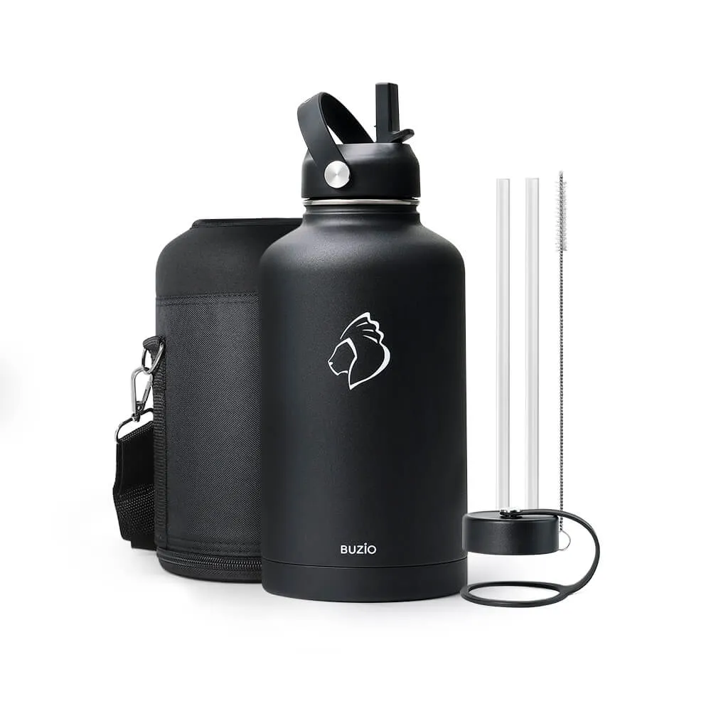 Duet Series Water Bottles with 2 Lids | 64oz