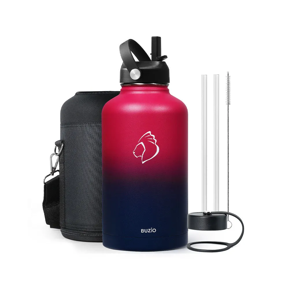 Duet Series Water Bottles with 2 Lids | 64oz