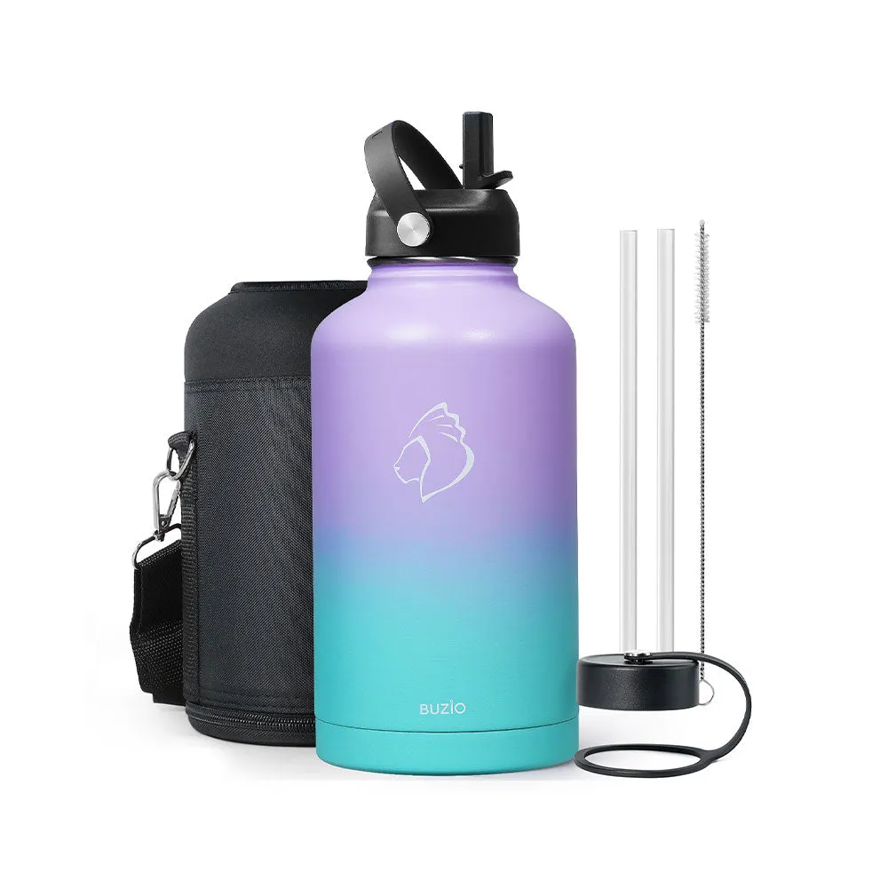 Duet Series Water Bottles with 2 Lids | 64oz