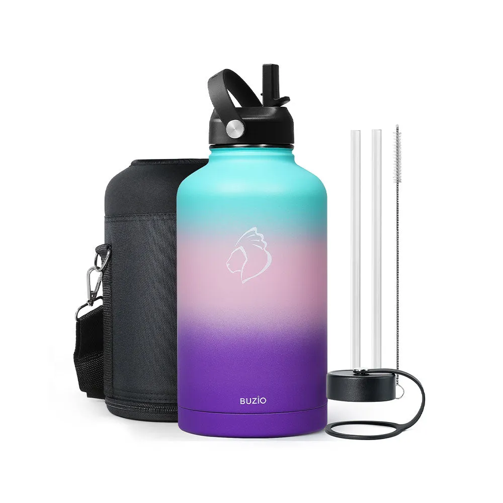 Duet Series Water Bottles with 2 Lids | 64oz