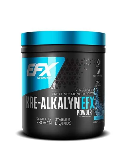 EFX Sports Kre-Alkalyn EFX Powder, Blue Frost - 220 grams