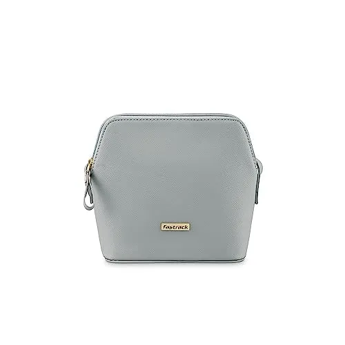 Fastrack Sling Bag for Women Light Grey