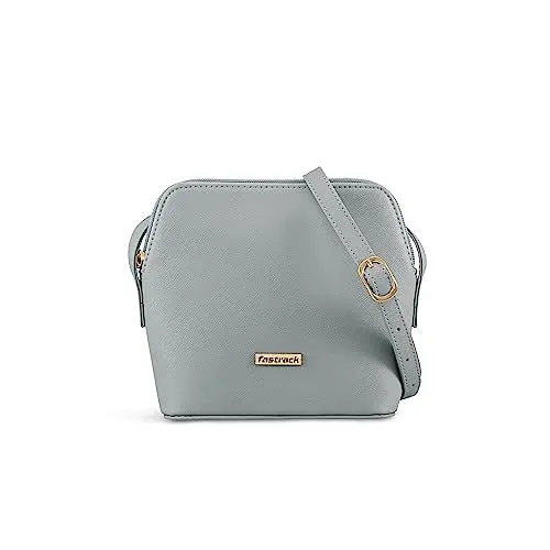 Fastrack Sling Bag for Women Light Grey