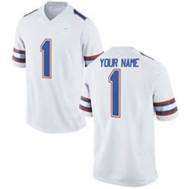 Florida Gators Style Customizable Football Jersey